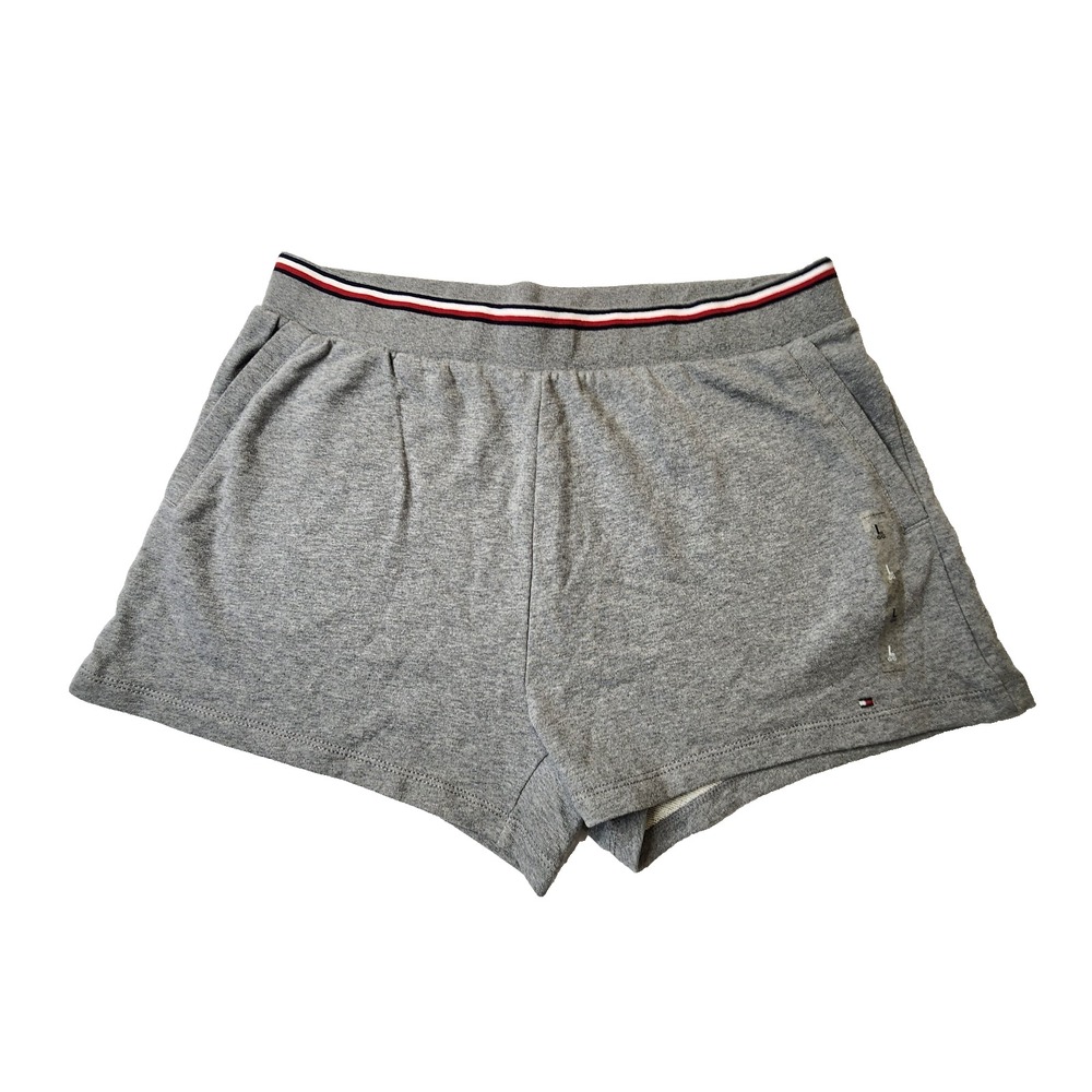 Tommy Hilfiger Women's Sweat Shorts Knit Elastic Waist Size Large OEM